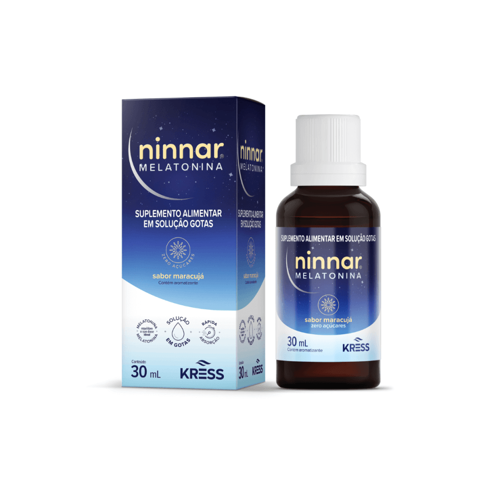 Ninnar | Melatonina em gotas Ninnar | Melatonina em gotas